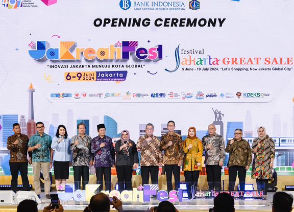 Peresmian Festival Jakarta Great Sale 2024 di Mall Kota Kasablanka. (Foto: Dok. Istimewa)