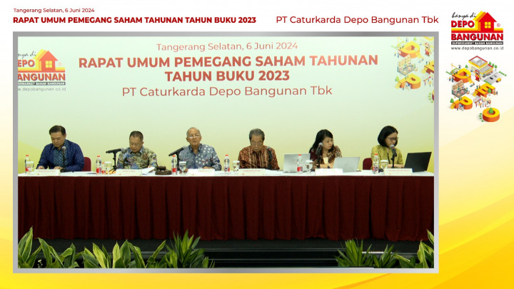 Raup Laba Bersih Rp85,64 Miliar, Depo Bangunan Tebar Dividen Rp27,16 Miliar