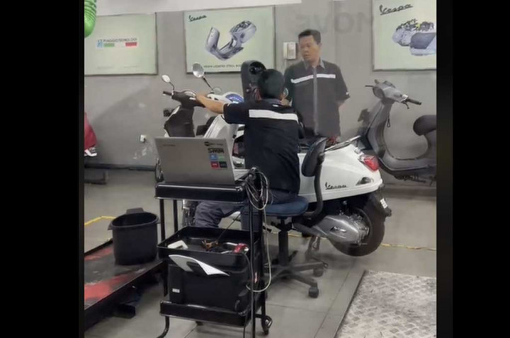 Vespa Barunya Sering Mati, Konsumen: Dapat Barang Cacat