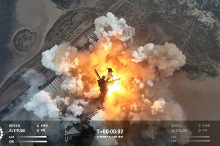 Potret Kesuksesan SpaceX Luncurkan Roket Starship