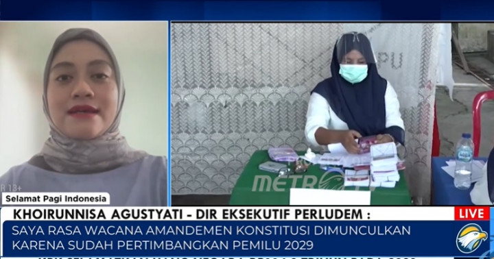 Perludem Sebut Tak Ada Urgensi Amendemen UUD 1945