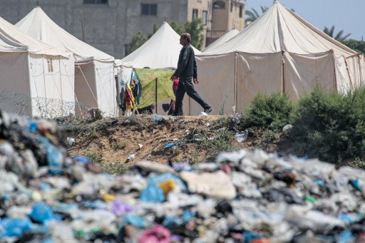 Serangan Israel tewaskan walikota Nuseirat di Gaza. (AFP)