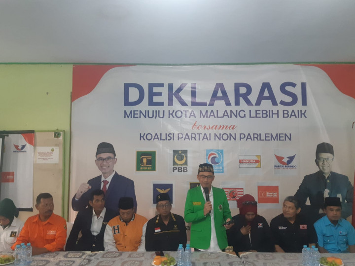 9 Partai Non Parlemen di Kota Malang Deklarasi Bentuk Koalisi untuk Pilkada