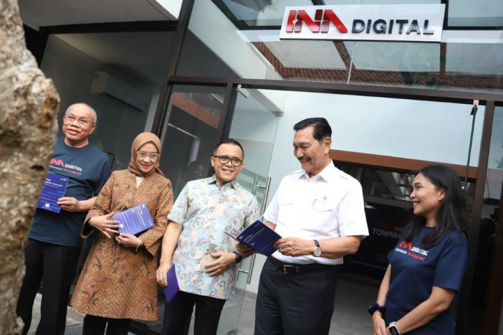 Tinjau INA Digital, Begini Pesan Luhut ke Peruri