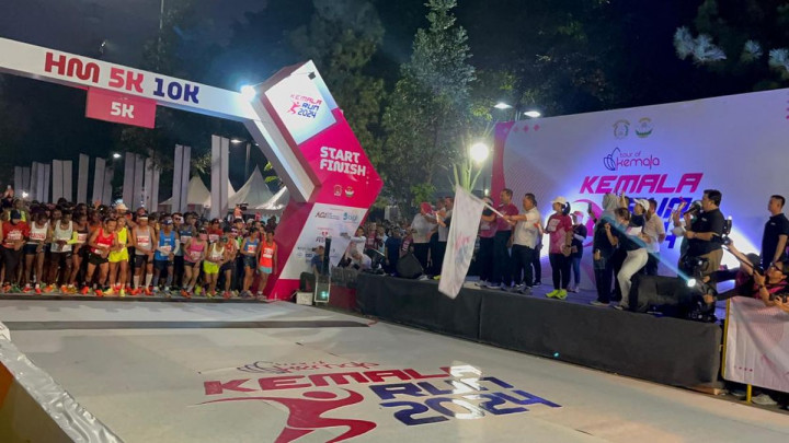 Diikuti 10 Ribu Peserta, Kemala Run 2024 Dibuka Kapolri