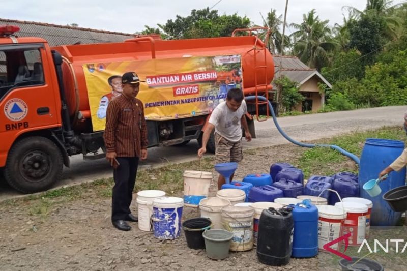 Kekeringan Melanda Cilacap Jawa Tengah