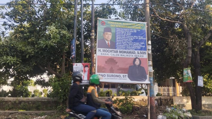 Tak Ada Ketegasan Penindakan Alat Peraga Liar Calon Kepala Daerah
