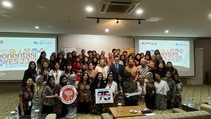 55 Peserta Pertukaran Pelajar KL-YES Diharapkan Jadi Duta AS di Indonesia