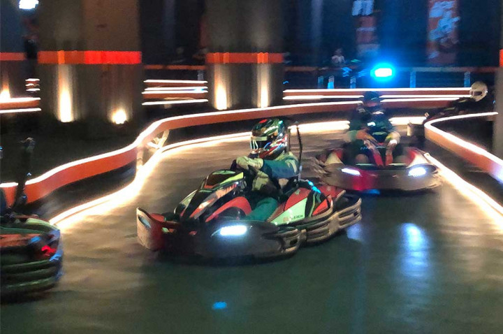 Komunitas JONI Seseruan Main Gokart Listrik, Ada Bocoran Helm Baru Lho!