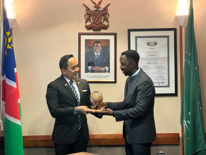 BKSAP: Namibia Ingin Belajar Teknologi Air dan Pangan dengan Indonesia