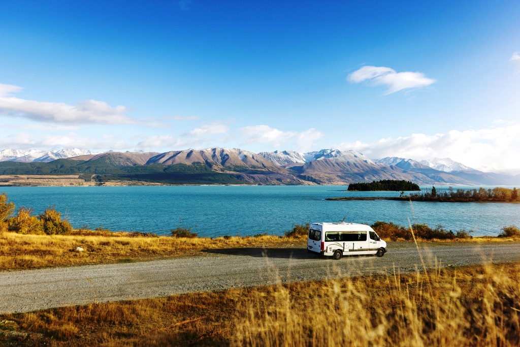 Lake Pukaki, Canterbury. Dok. Miles Holden