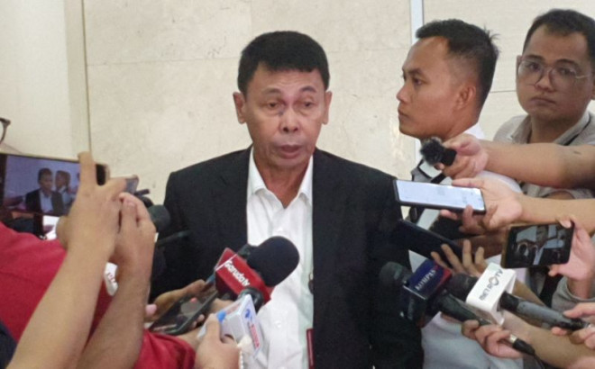 Ketua sementara KPK, Nawawi Pomolango. (Medcom.id/Fachri)