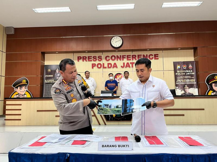 Polda Jatim Ungkap Kasus Penipuan Apartemen Fiktif Senilai Rp8,5 Miliar