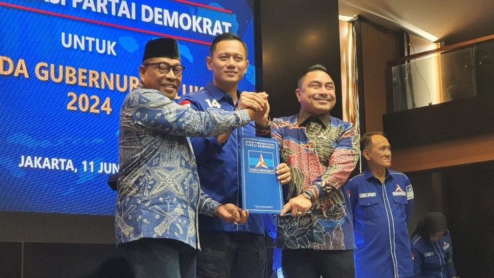 Partai Demokrat Beri Rekomendasi ke Murad Ismail dan Michael Wattimena di Pilgub Maluku 2024