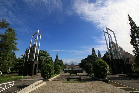 Kampus UGM ilus. DOK UGM