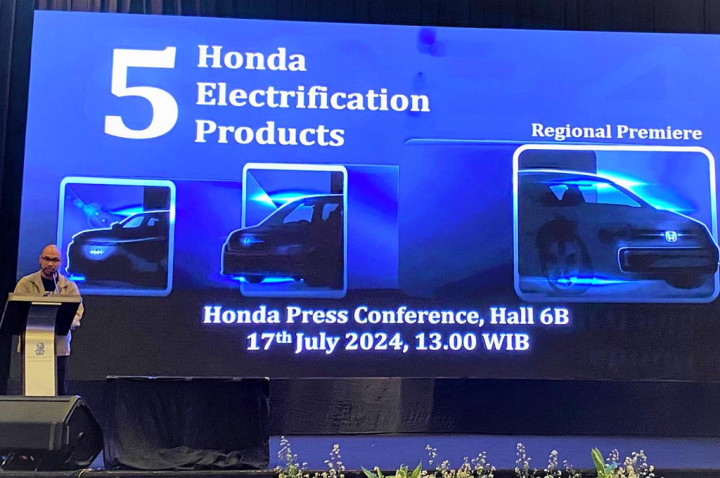 Honda Janjikan 5 Produk Elektrifikasi di GIIAS 2024