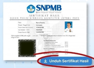 Cara Unduh Sertifikat UTBK-SNBT 2024 untuk Lihat Nilai, Bisa Dicek Sore Ini Pukul 15.00 WIB