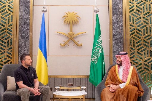 Presiden Zelensky Jumpa Putra Mahkota Saudi di Jeddah