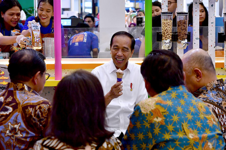 Momen Jokowi Buka Jakarta Fair 2024