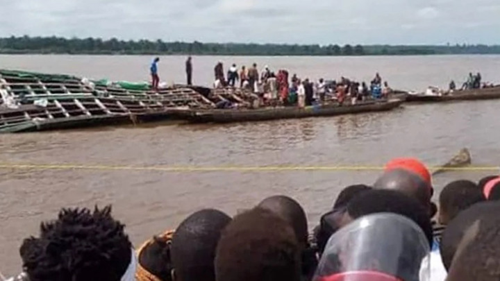 Kapal Terbalik di Kongo, Lebih dari 80 Orang Tewas
