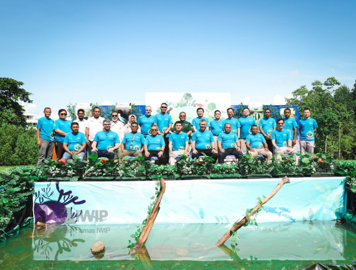 Demi Lingkungan, Kawasan Industri Weda Bay Tanam 1 Juta Mangrove