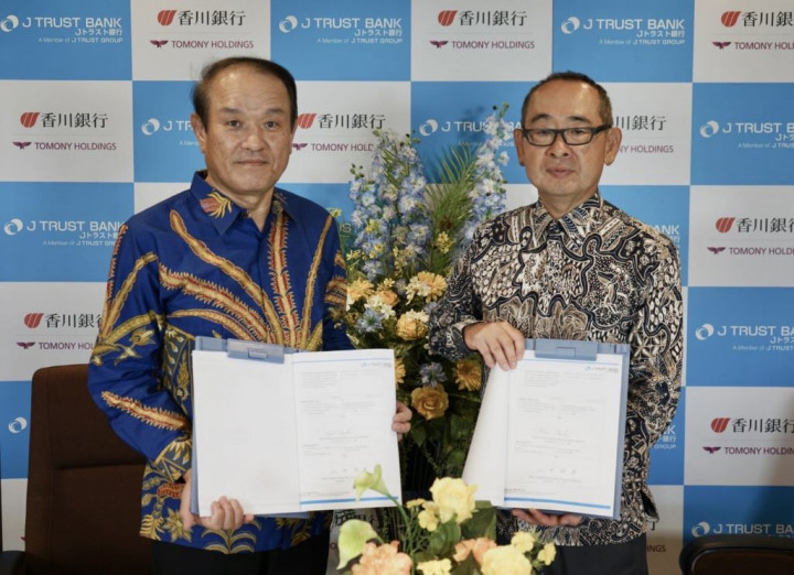 J Trust Bank Jalin Kerja Sama dengan Kagawa Bank