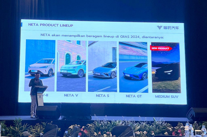 Neta & Pasukan Mobil Listrik di GIIAS 2024, Ada yang Baru Nih!