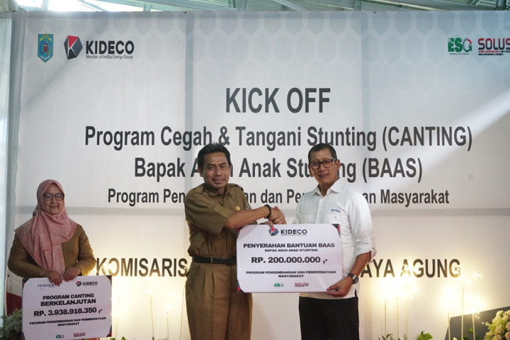 Kideco Rogoh Rp4,1 Miliar Demi Tangani <i>Stunting</i> di Kabupaten Paser