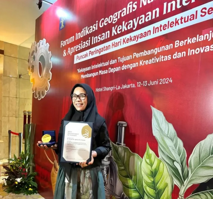 Keren! Peneliti Unair Raih Penghargaan Kekayaan Intelektual 2024 oleh WIPO