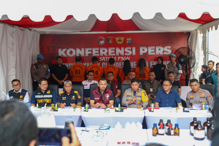 Pabrik Narkoba di Medan Berencana Produksi 314 Ribu Butir Ekstasi