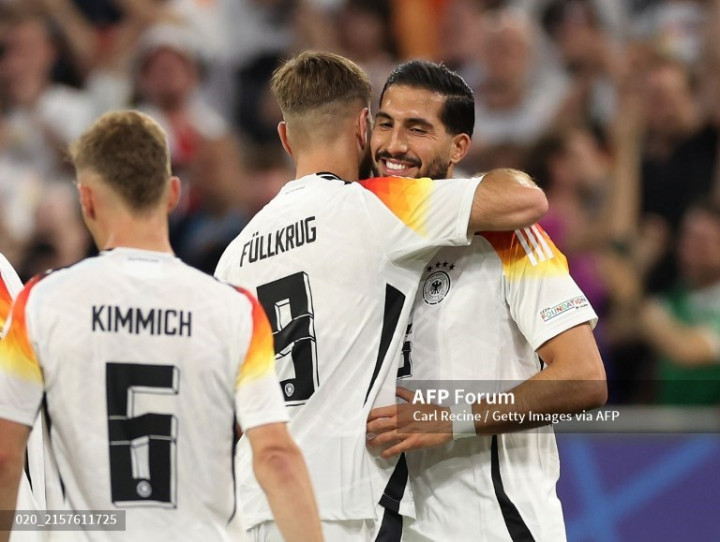 Jerman Hancurkan Skotlandia 5-1 di Laga Pembuka Euro 2024