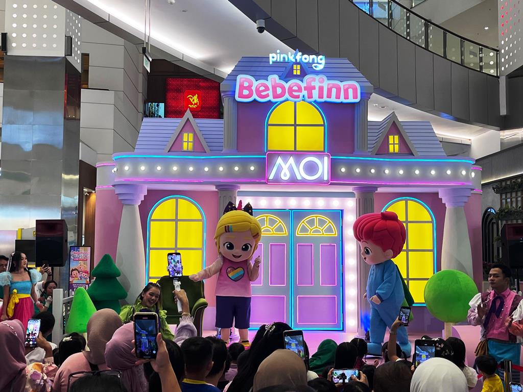 Bora dan Finn saat menyapa pengunjung MOI. Dok. A. Firdaus/Medcom