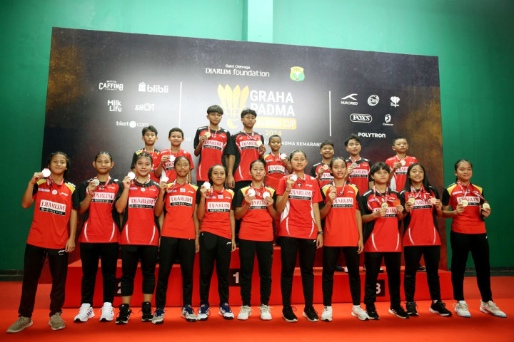 Atlet PB Djarum Dominasi Podium Juara Graha Padma Walikota Cup 2024