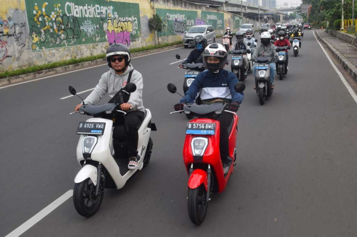 Satmori dan Belajar Ekosistem Motor Listrik Honda EM1 di Jakarta