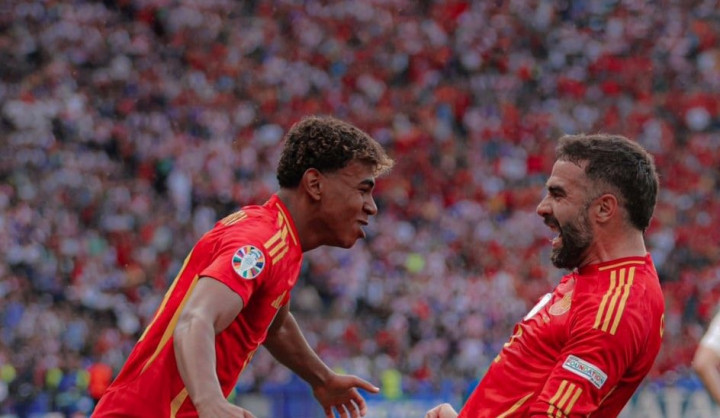 Yamal Girang Setelah Bikin Rekor untuk Spanyol
