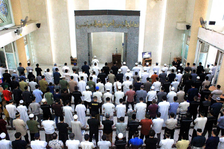 Momen Salat Iduladha 1445 H di Masjid Nursiah Daud Paloh