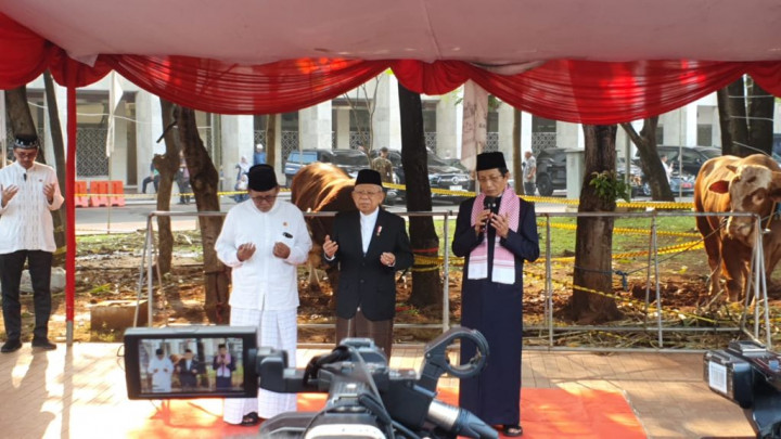 Wapres: Jangan Sayang Mengeluarkan Uang untuk Berkurban