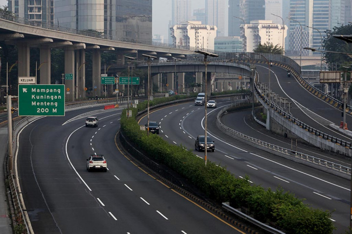 Hari Raya Iduladha, Lalin Jakarta Nampak Lengang