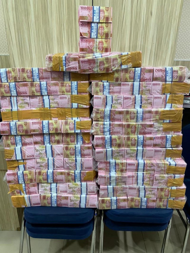Ini Bentuk Rp22 Miliar Uang Palsu Siap Edar Jelang Iduladha