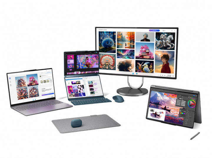 Lenovo Bawa Yoga dan Legion 2024 ke Indonesia, Sudah AI PC