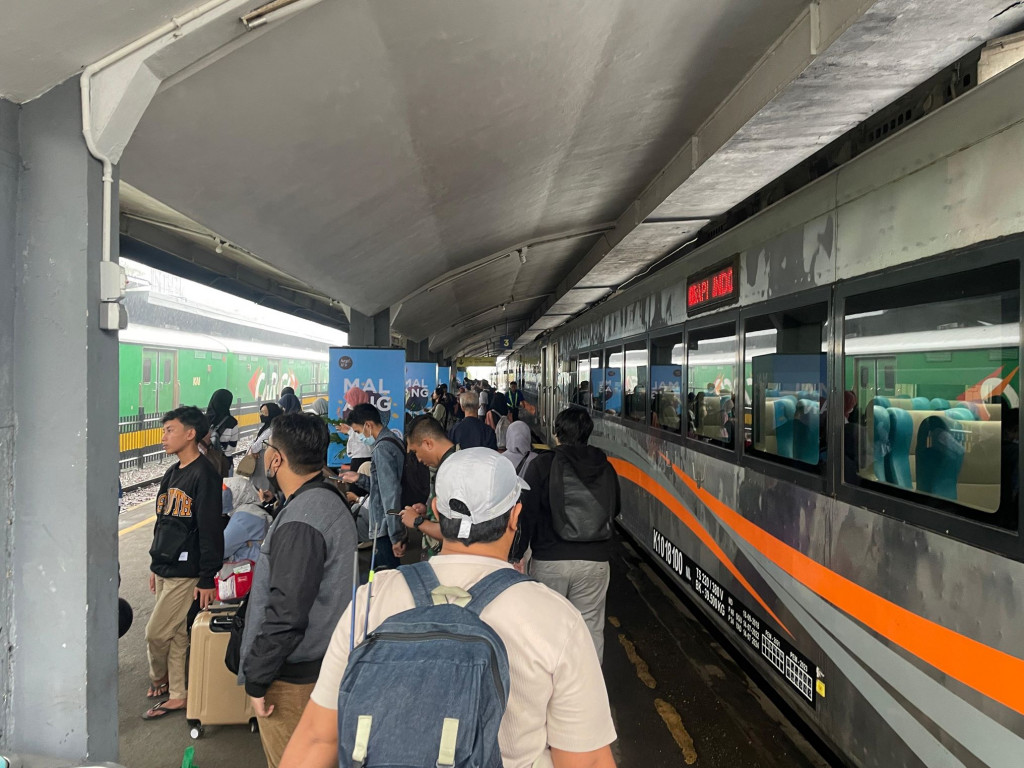 Okupansi di Stasiun Malang Meningkat 36% Selama Libur Iduladha