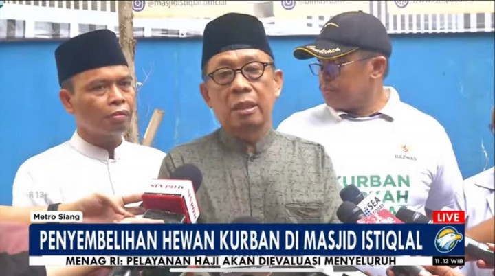 Masjid Istiqlal Bagikan 25 Ribu Porsi Daging Kurban Iduladha
