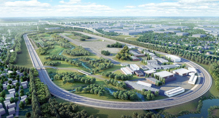 Proving Ground Milik Menhub di Bekasi Sudah 50%