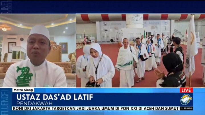 Jangan Keliru, Ustaz Das’ad Latif Beberkan Makna Haji Mabrur yang Sejati
