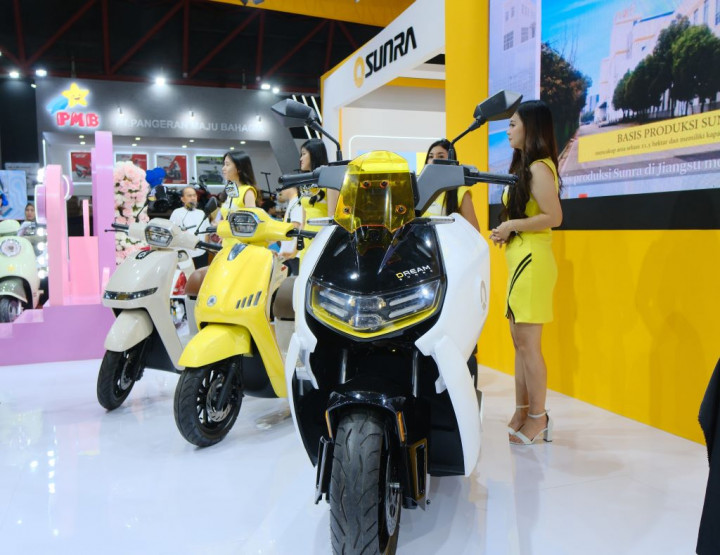Sunra Dorong Penjualan Motor Listrik di Indonesia