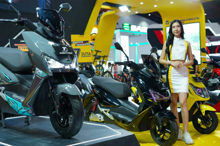 United E-Motor Riset Baterai 25 Menit Full Charge dan Bisa Sampai 120 KM?