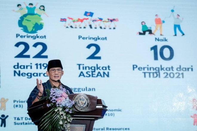 Menparekraf Sandiaga Uno. Dok, Kemenparekraf