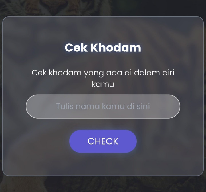 Viral di Medsos Game Cek Khodam, Begini Cara Mainnya