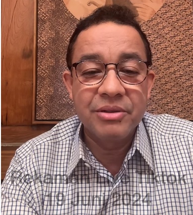 Reaksi Anies Diminta Netizen Cek Khodam saat Live TikTok, Apa Itu?