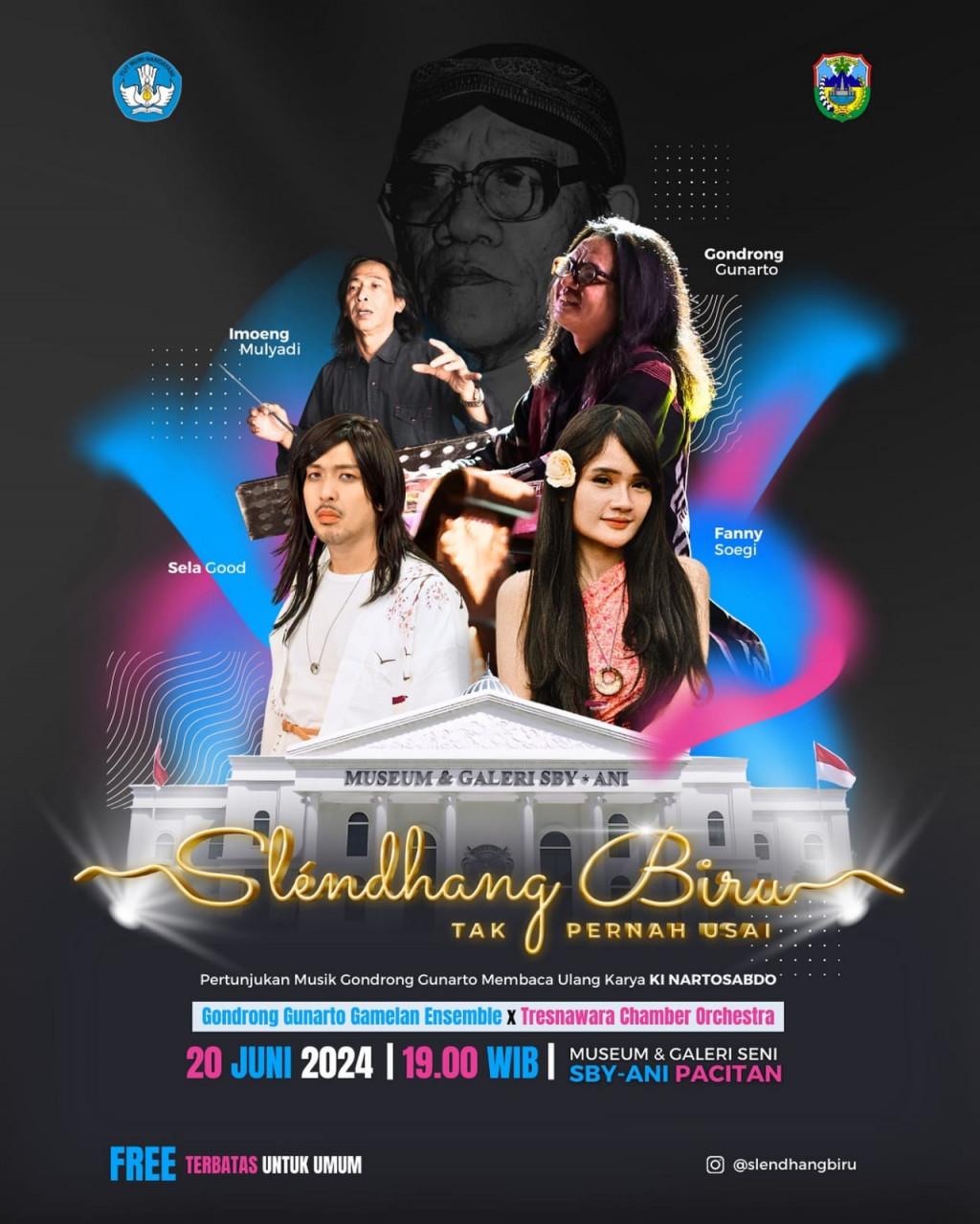 Konser Slendhang Biru Tak Pernah Usai. DOK Kemdikbud